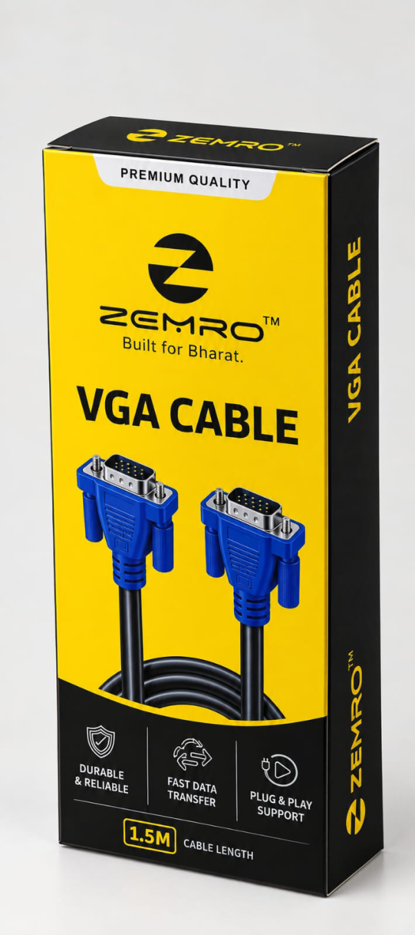 ZEMRO 1.5M VGA Cable