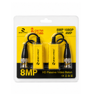 ZEMRO 8MP HD Passive Video Balun Pair