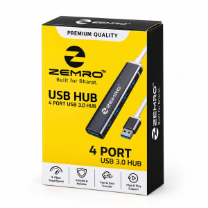 ZEMRO 4-Port USB 3.0 Hub Adapter
